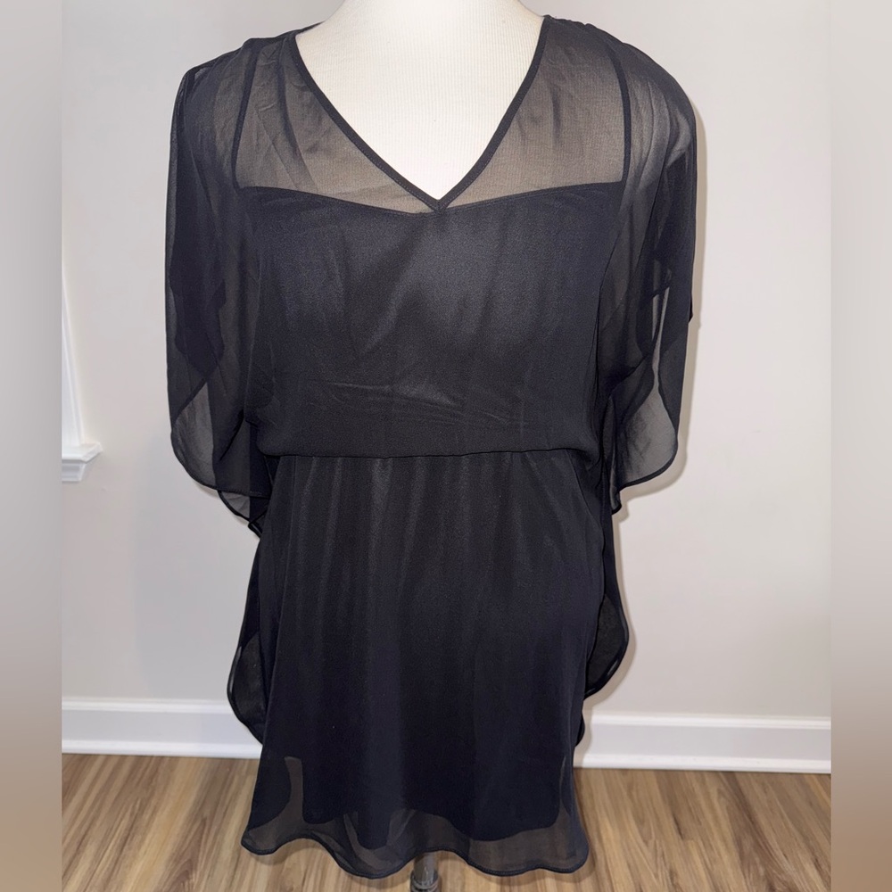 Express black shift dress